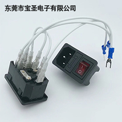 船型开关带线