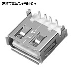USB A母座90°...